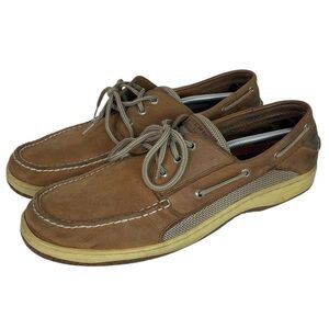 B8 Mens Sperry Topsider Billfish 3 Eye Leather Boat Shoes 15